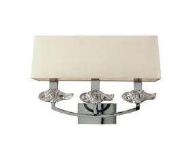 M0788/S/CS  Akira Switched Wall Lamp 3 Light